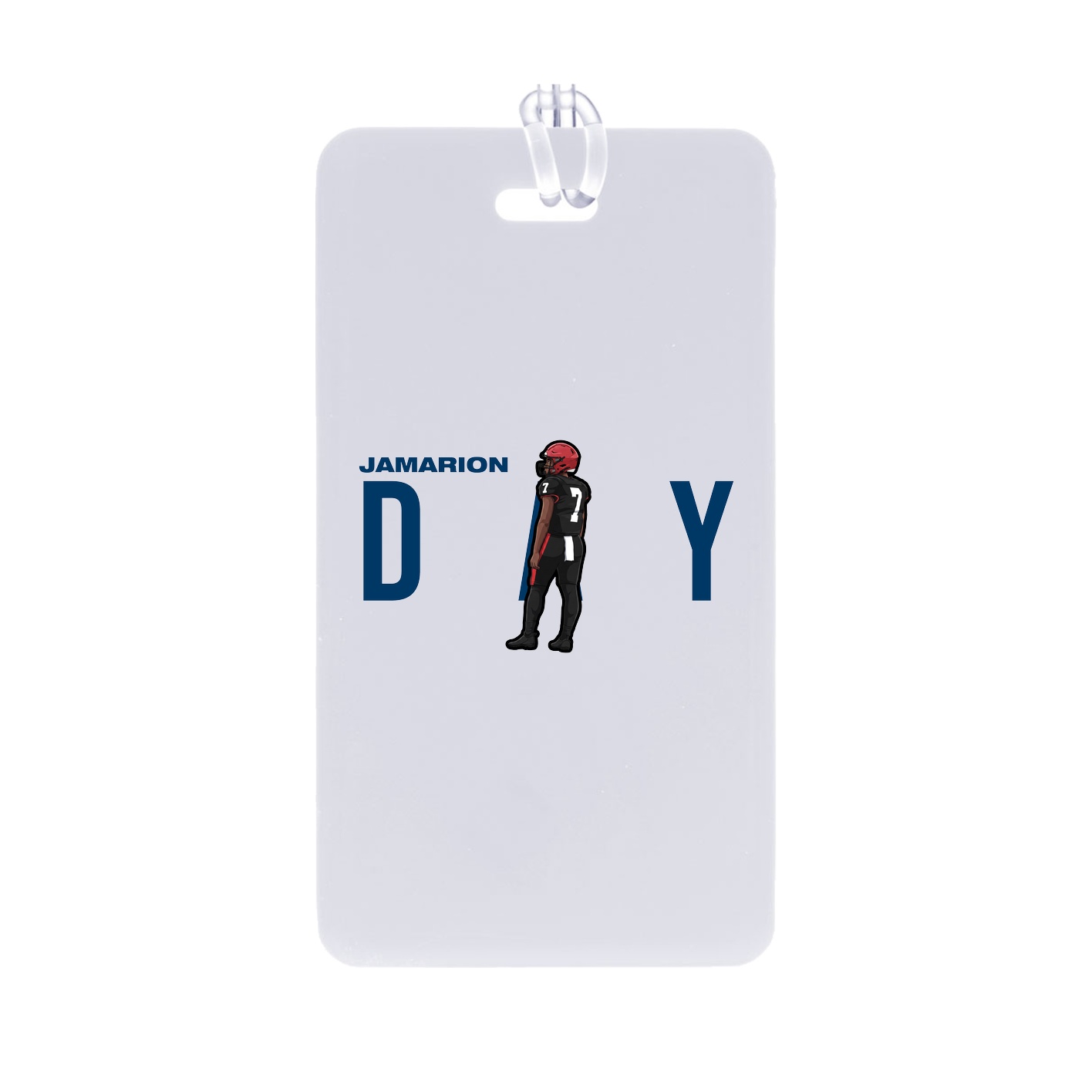 Bag Tag — Player Name in Classic