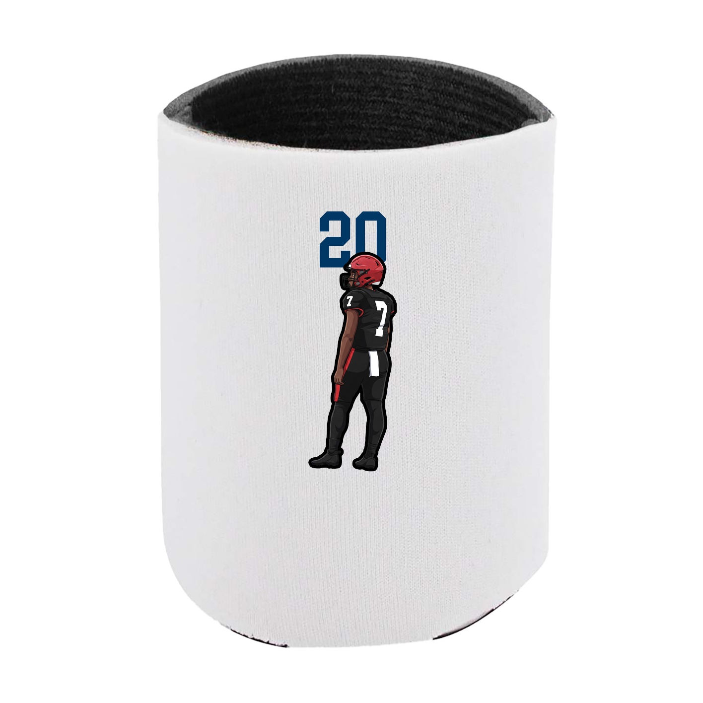 Can Holder — Number Top in White