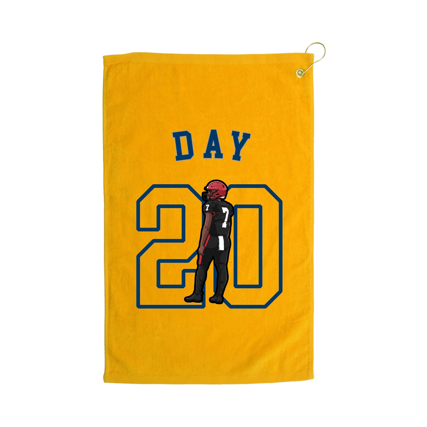 Golf Towel — Shirsey Arch in Gold