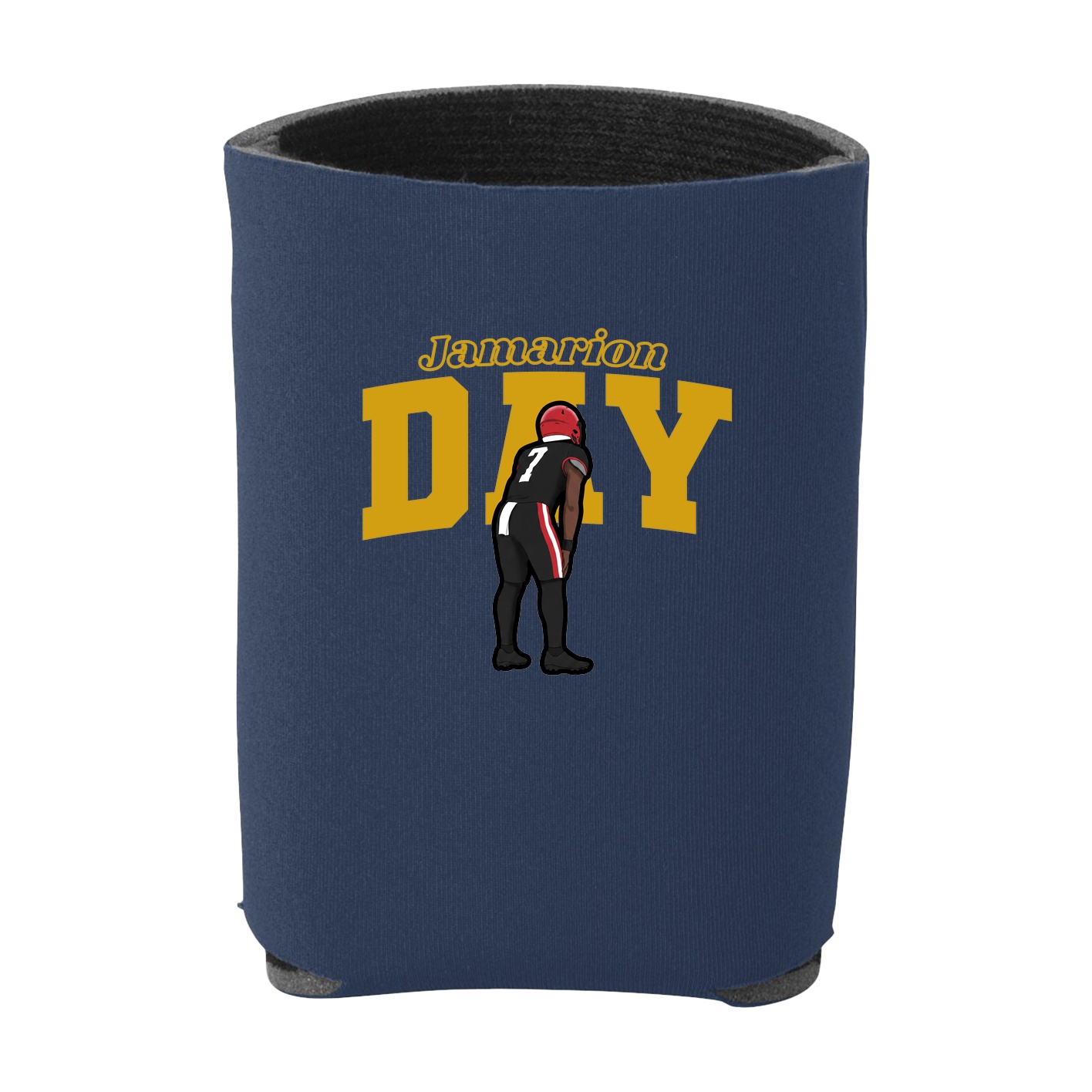 Can Holder — Name Arch in Navy
