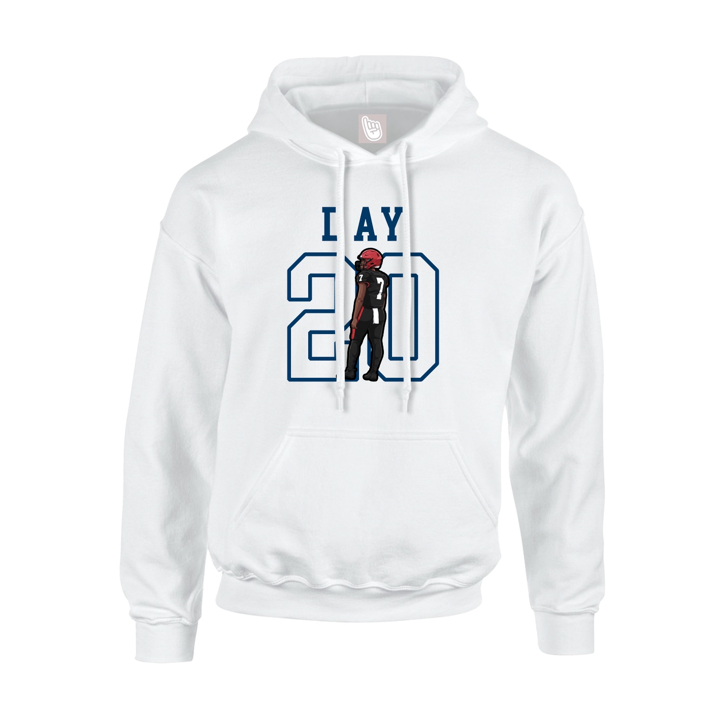 Youth Hoodie — Shirsey in White