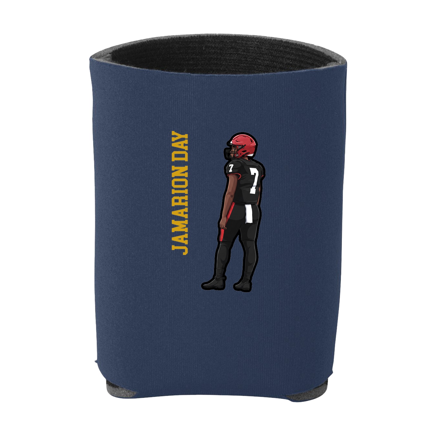 Can Holder — Name Vertical in Navy