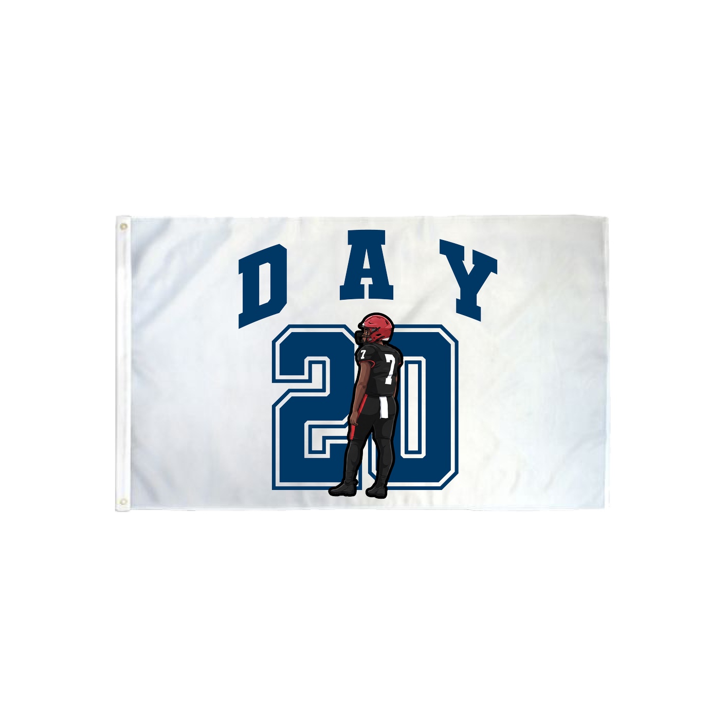 3x5 Flag — Number in Classic