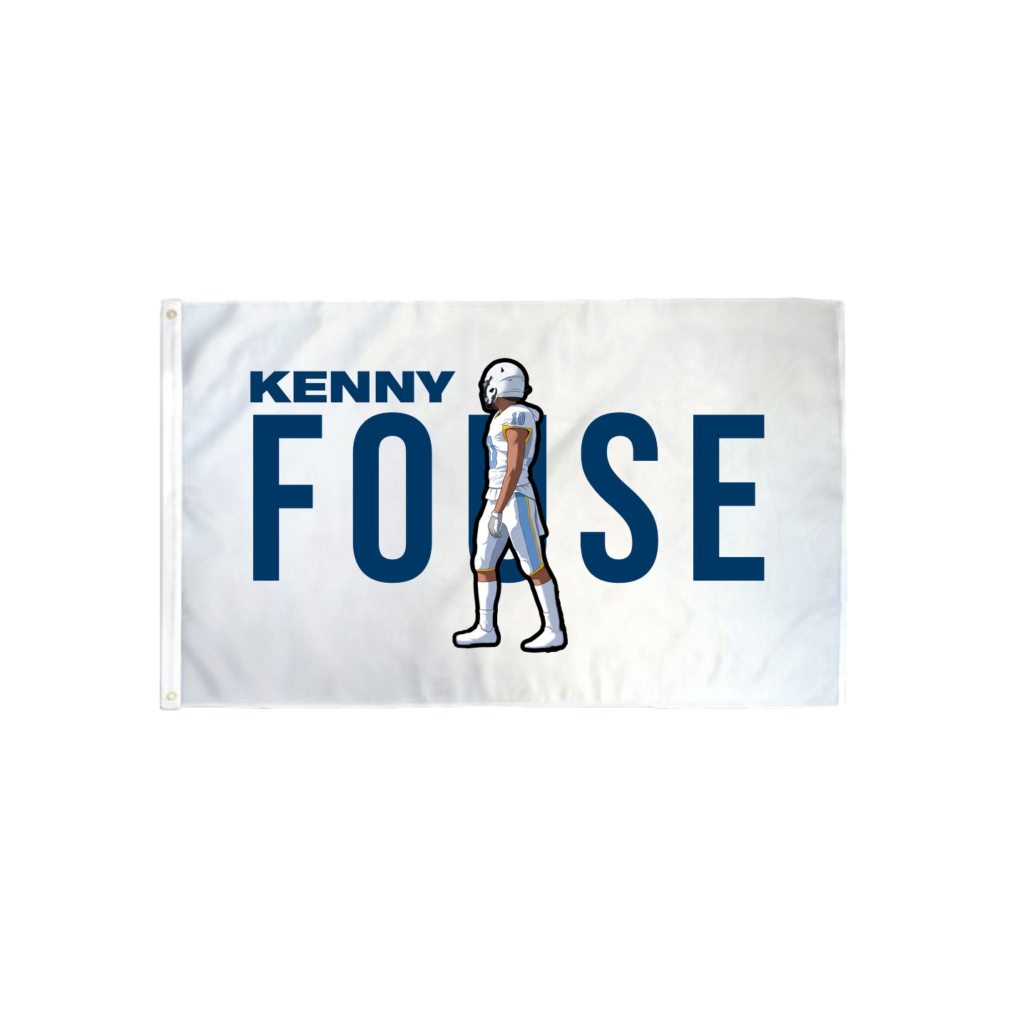 3x5 Flag — Player Name in Classic