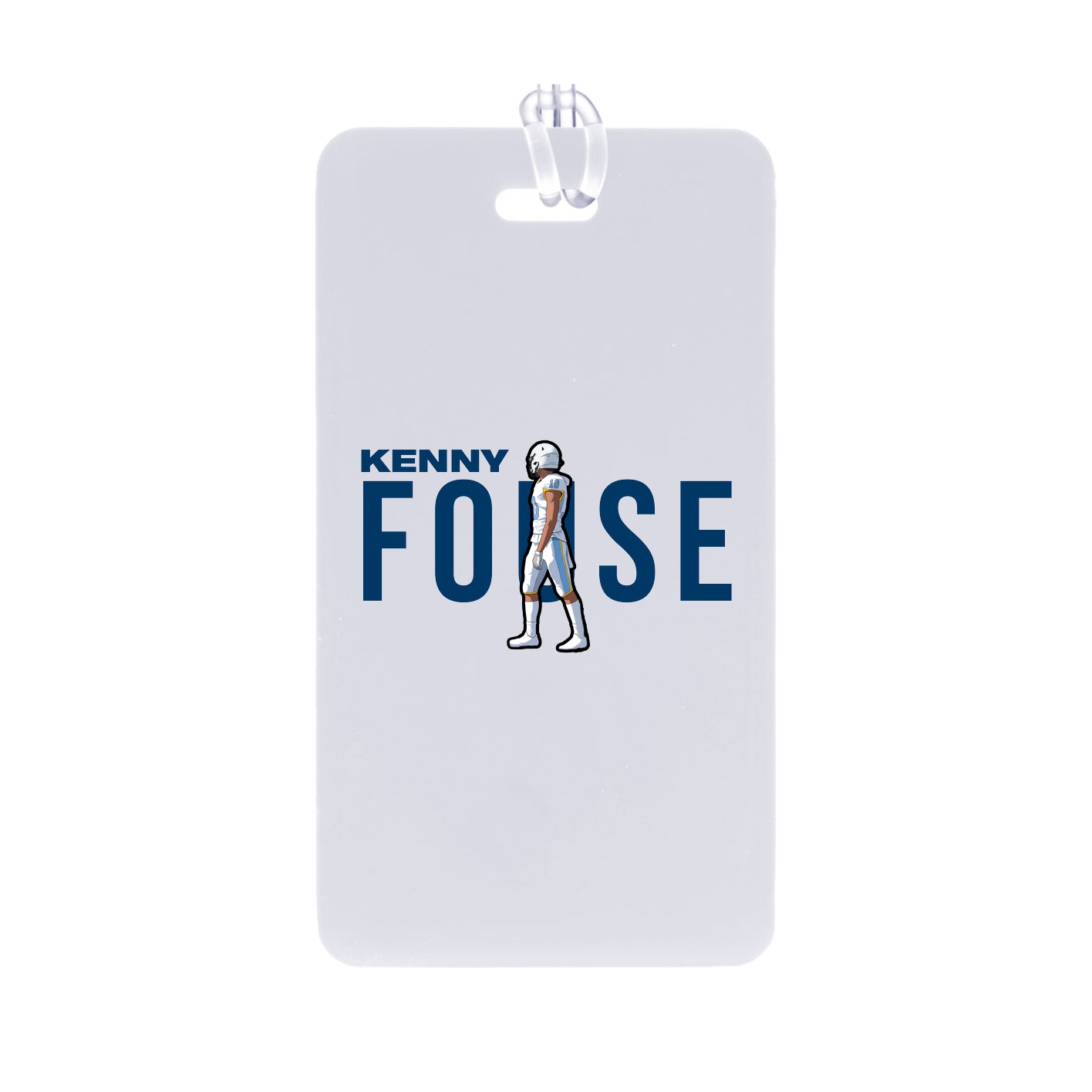 Bag Tag — Player Name in Classic