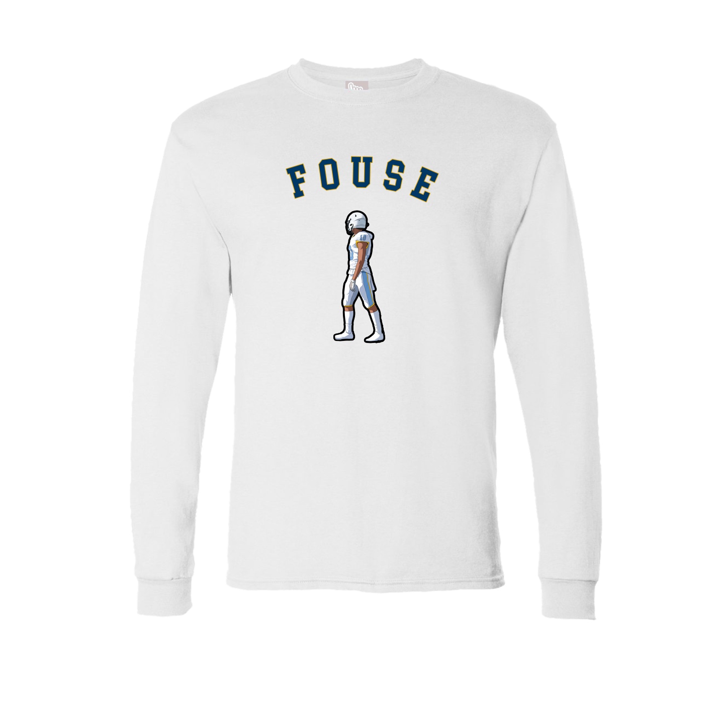 Long Sleeve Tee — Shirsey Arch in White