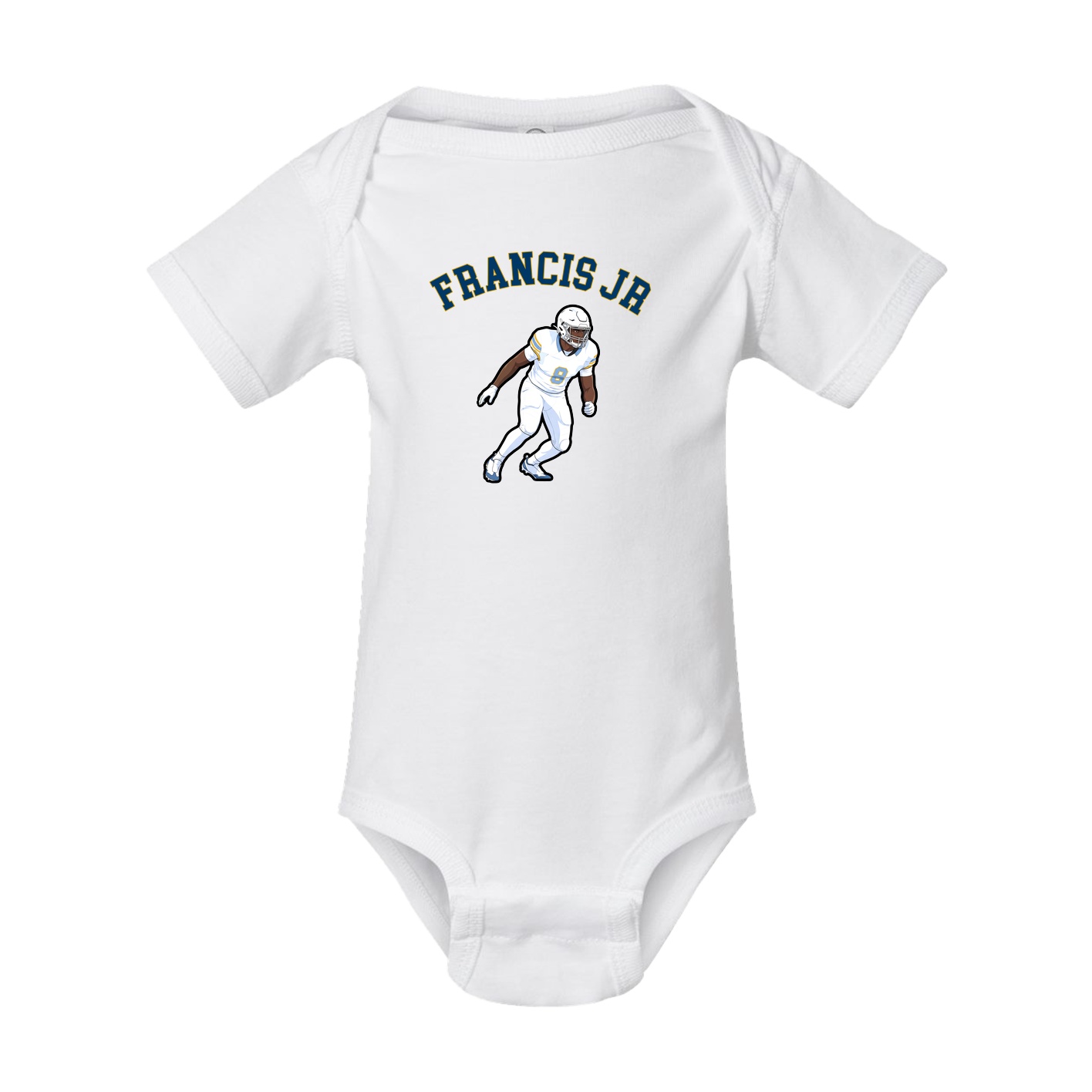Baby Onesie — Shirsey Arch in White