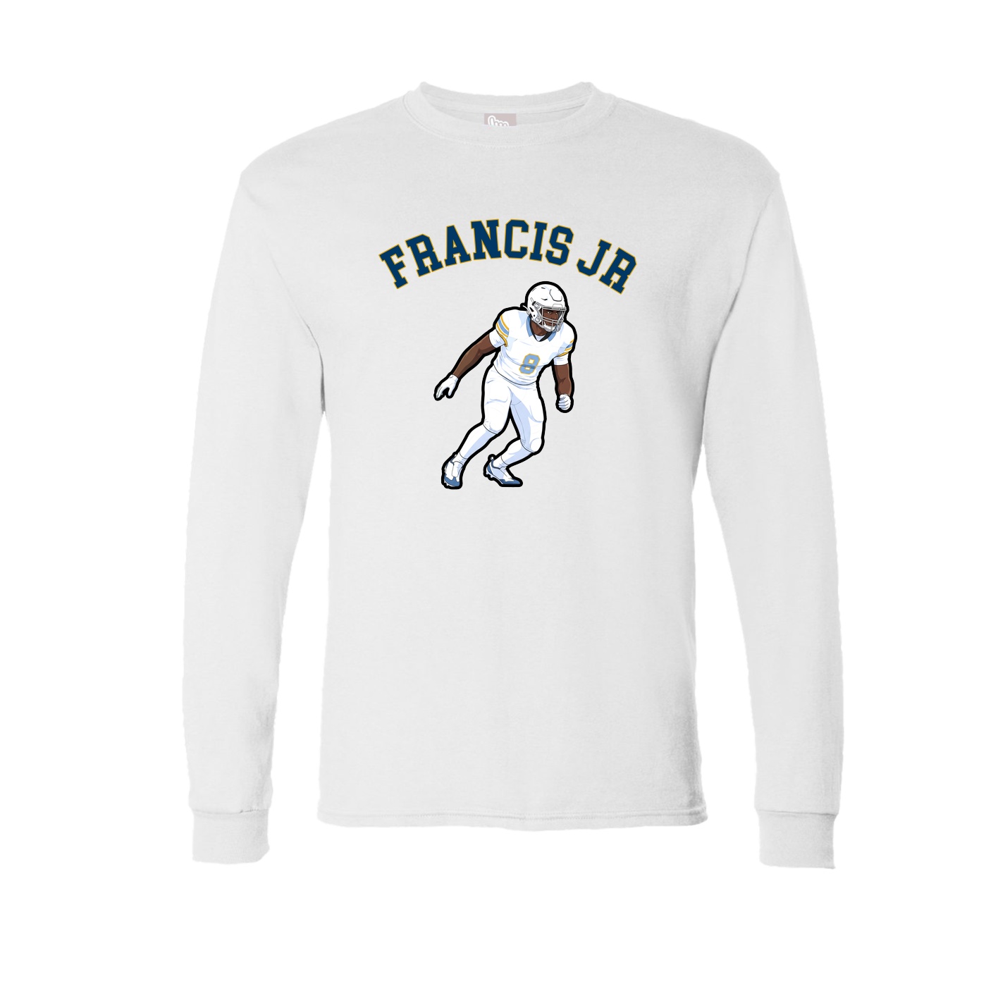 Long Sleeve Tee — Shirsey Arch in White