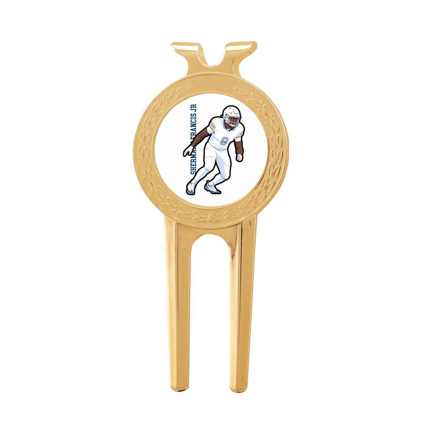Divot Tool with Ball Marker — Name Vertical in Classic