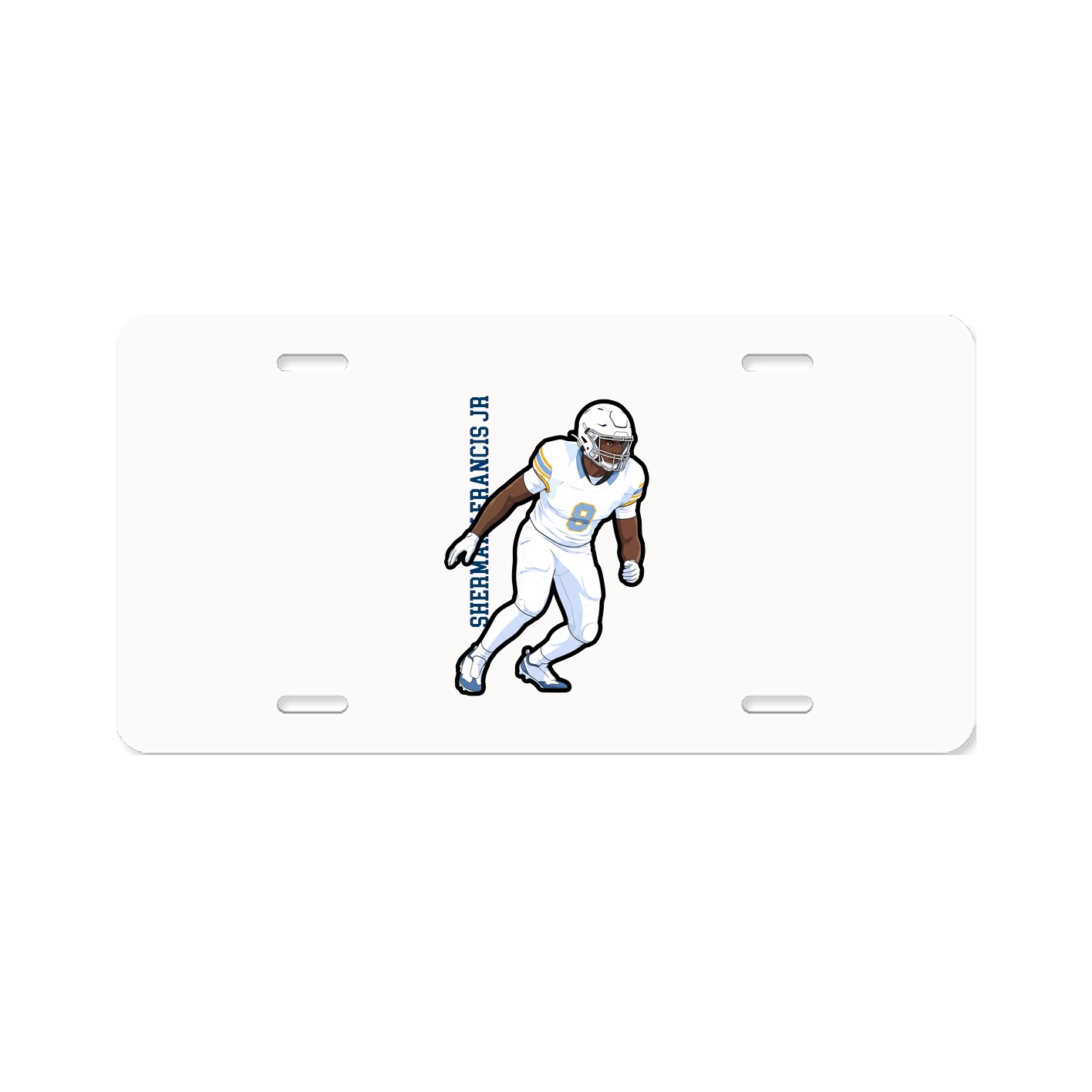 Aluminum License Plate