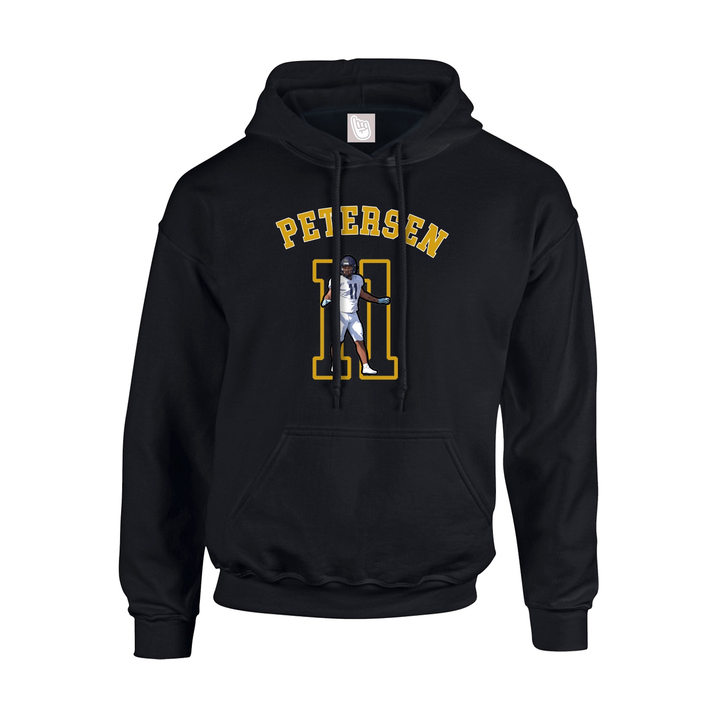 Youth Hoodie — Shirsey Arch in Black