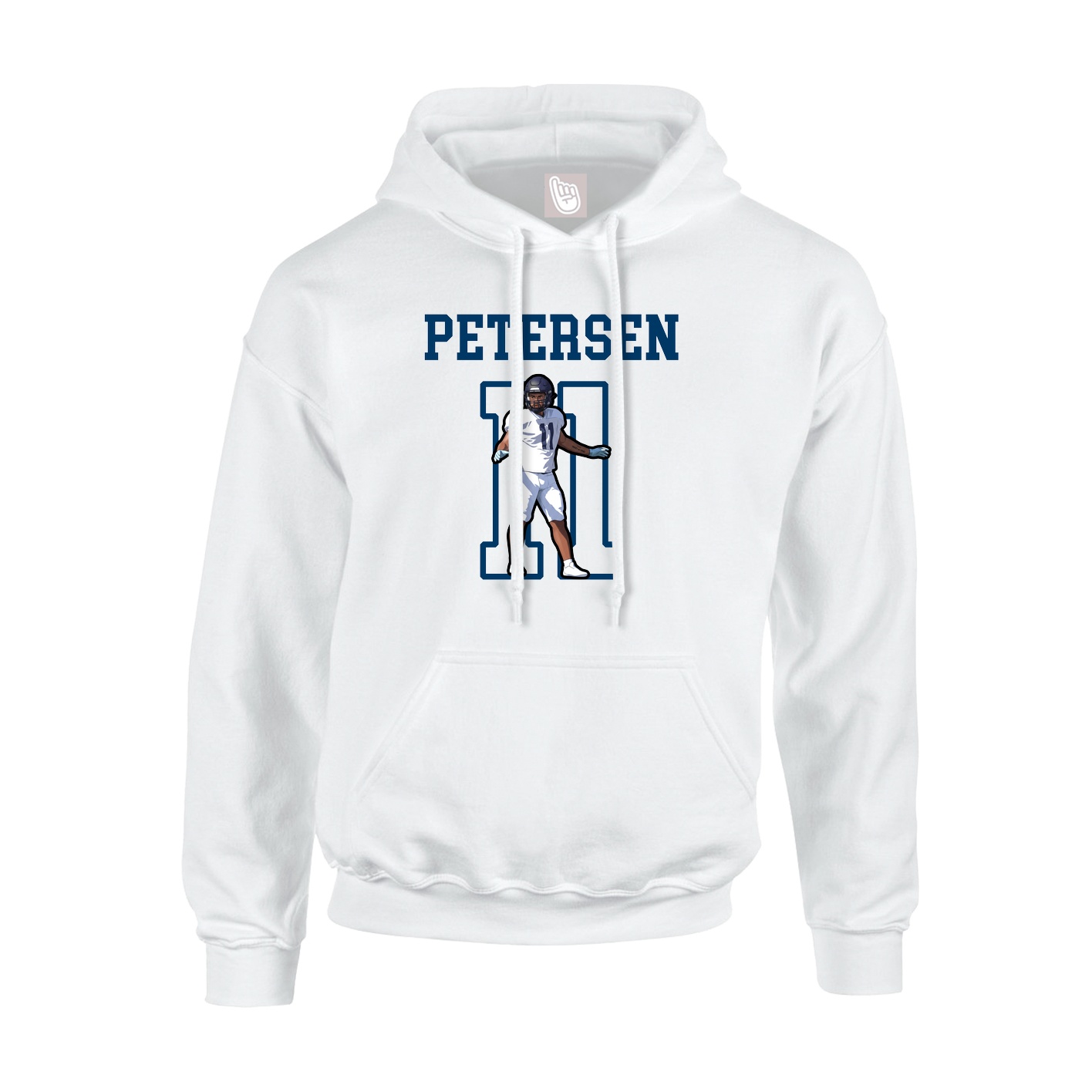 Youth Hoodie — Shirsey in White