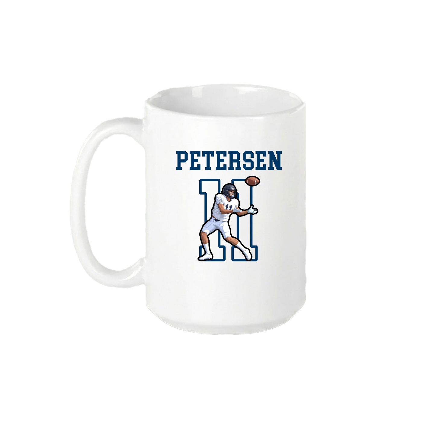15oz Coffee Mug — Shirsey in White