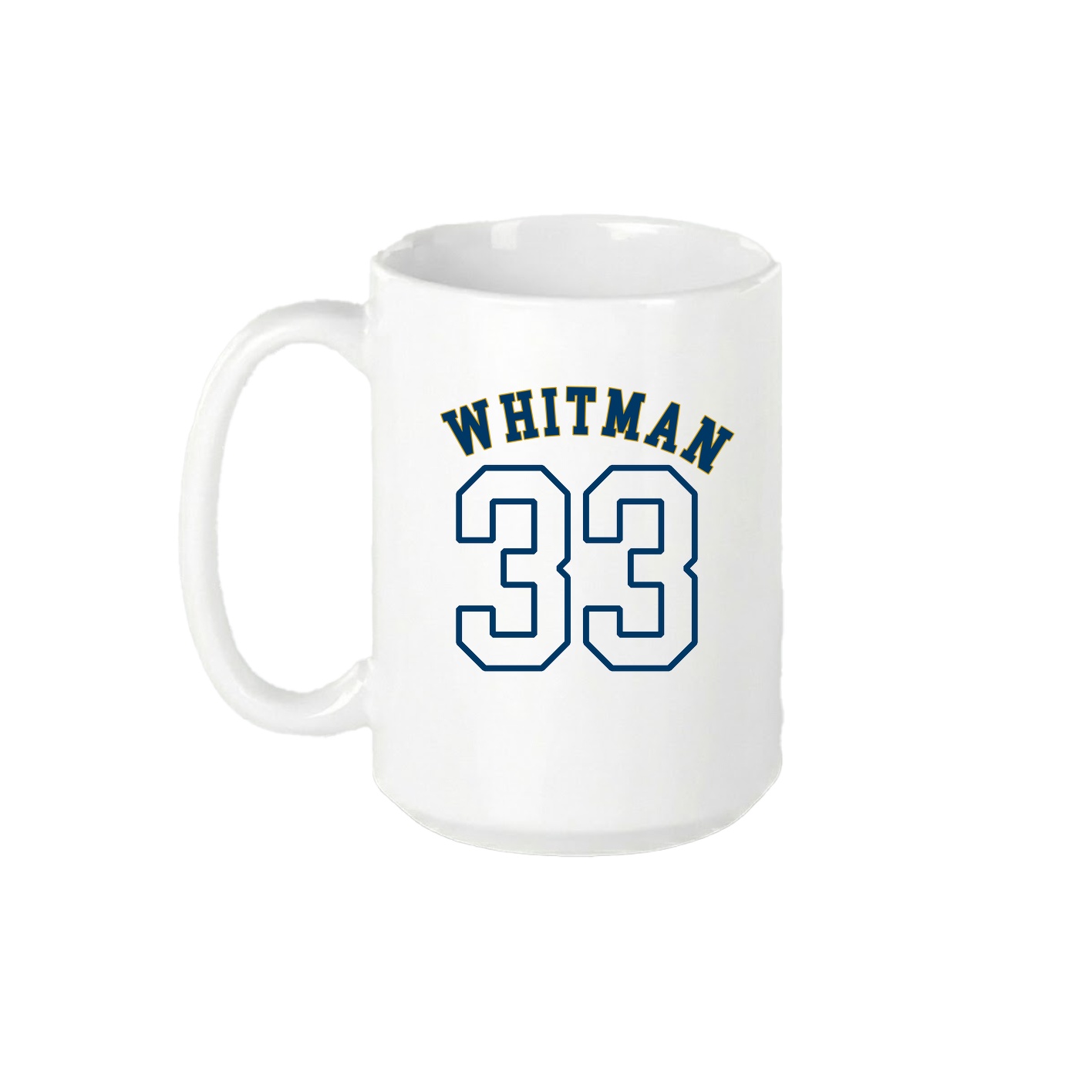 15oz Coffee Mug — Shirsey Arch in White