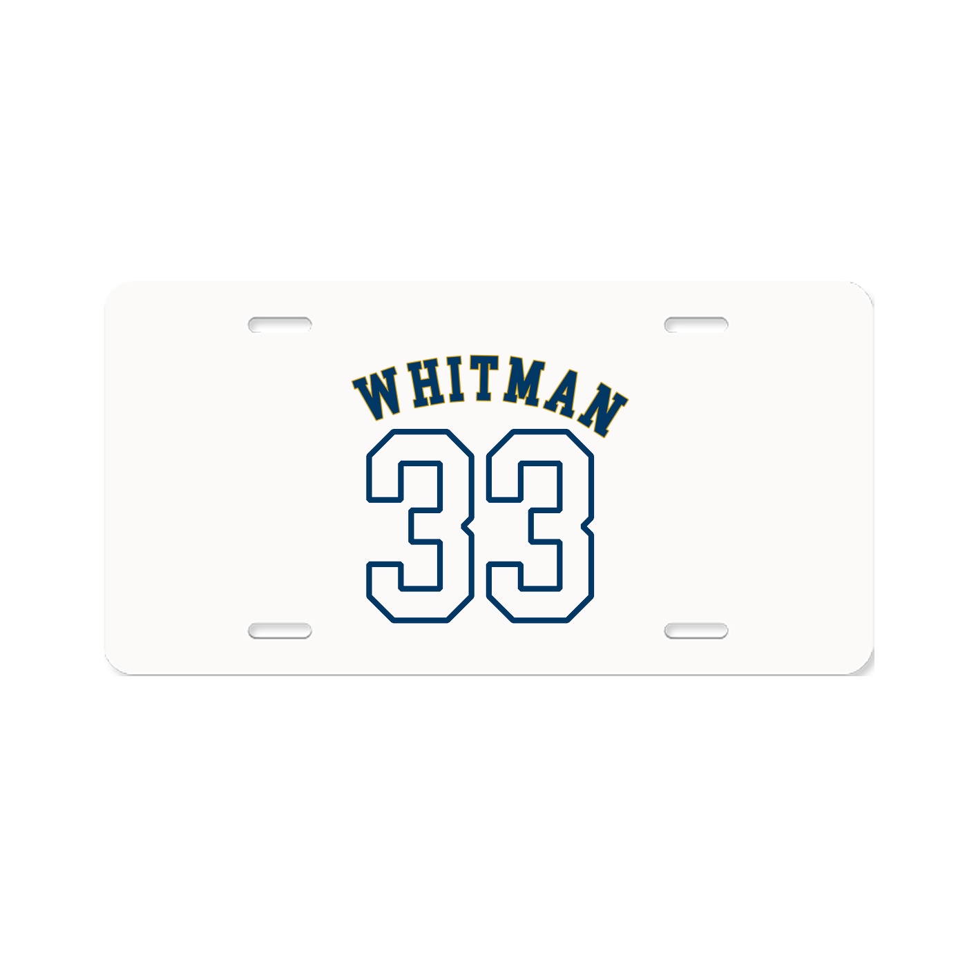 License Plate — Shirsey Arch in Classic