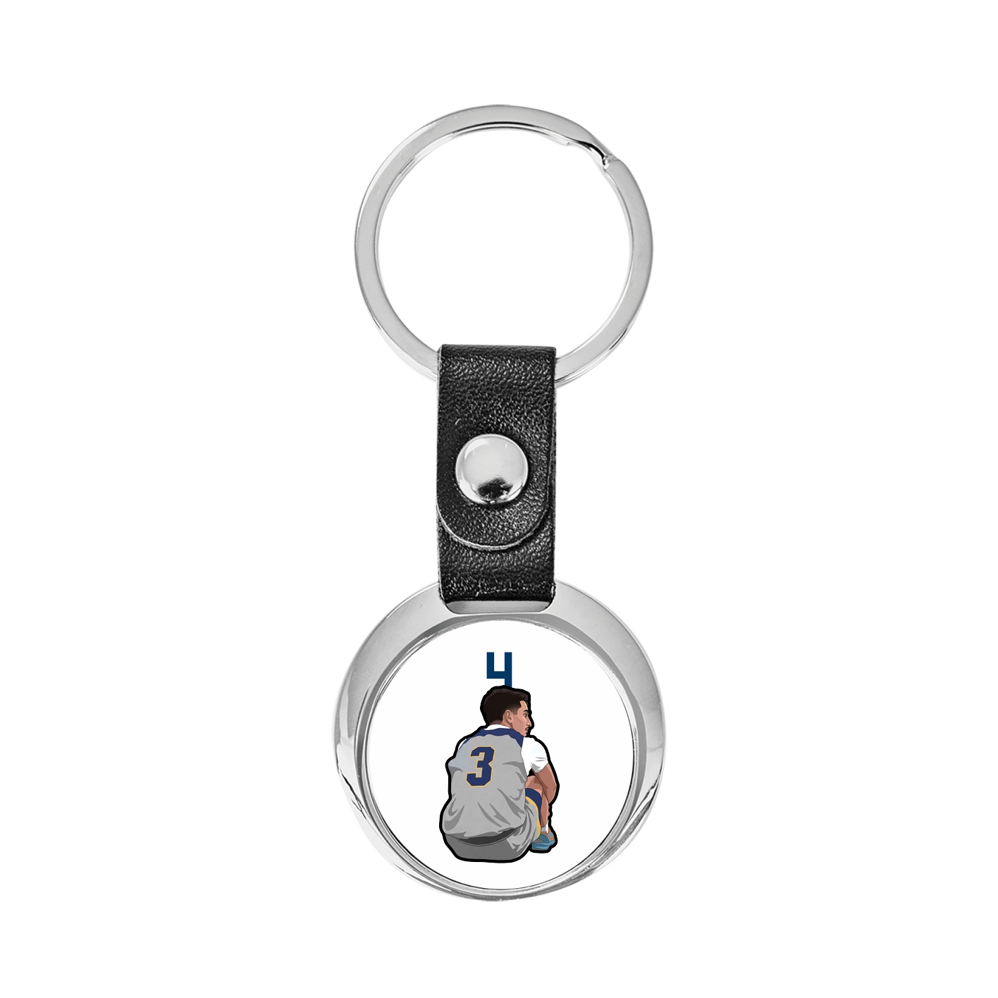 Key Chain — Number Top in Classic