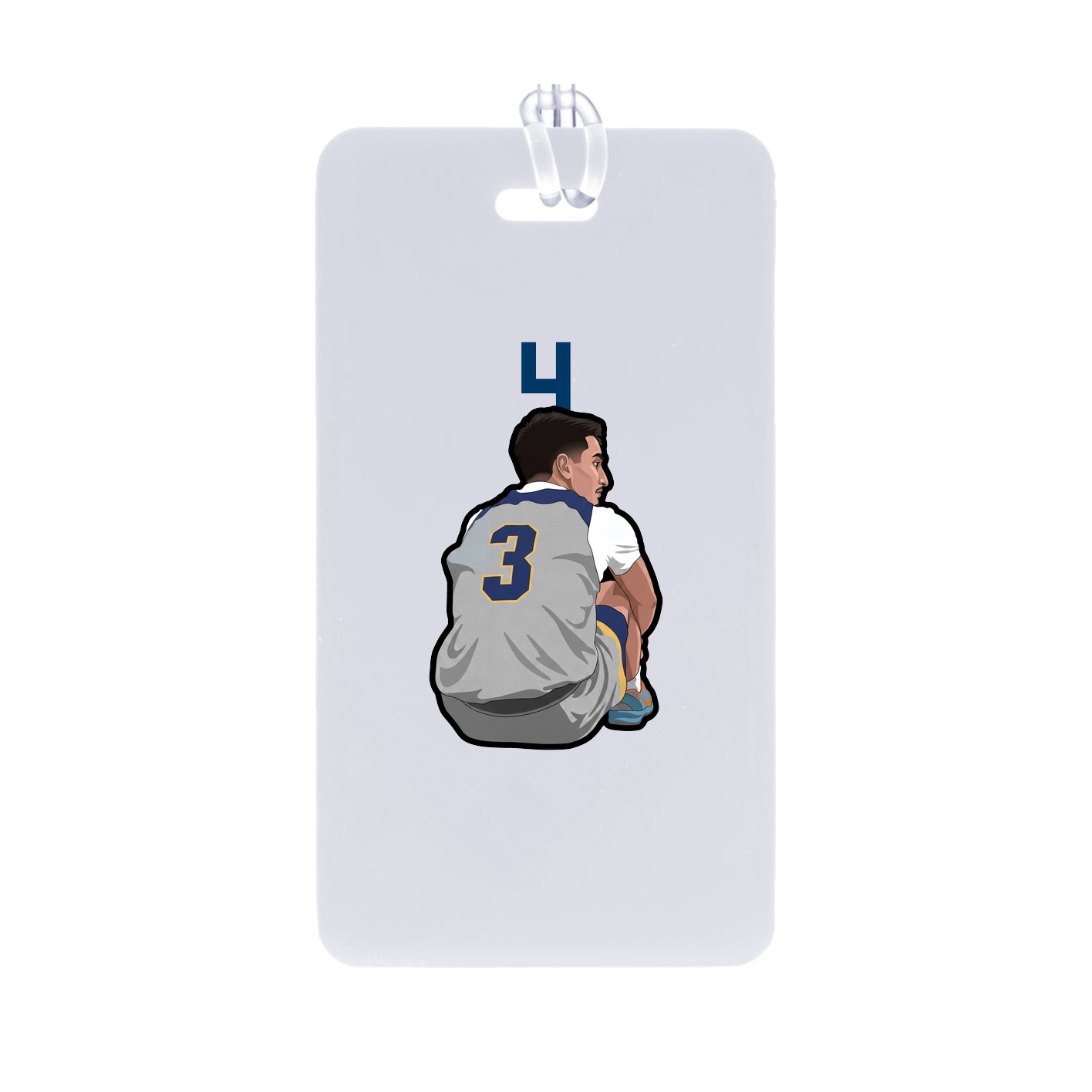Bag Tag — Number Top in Classic