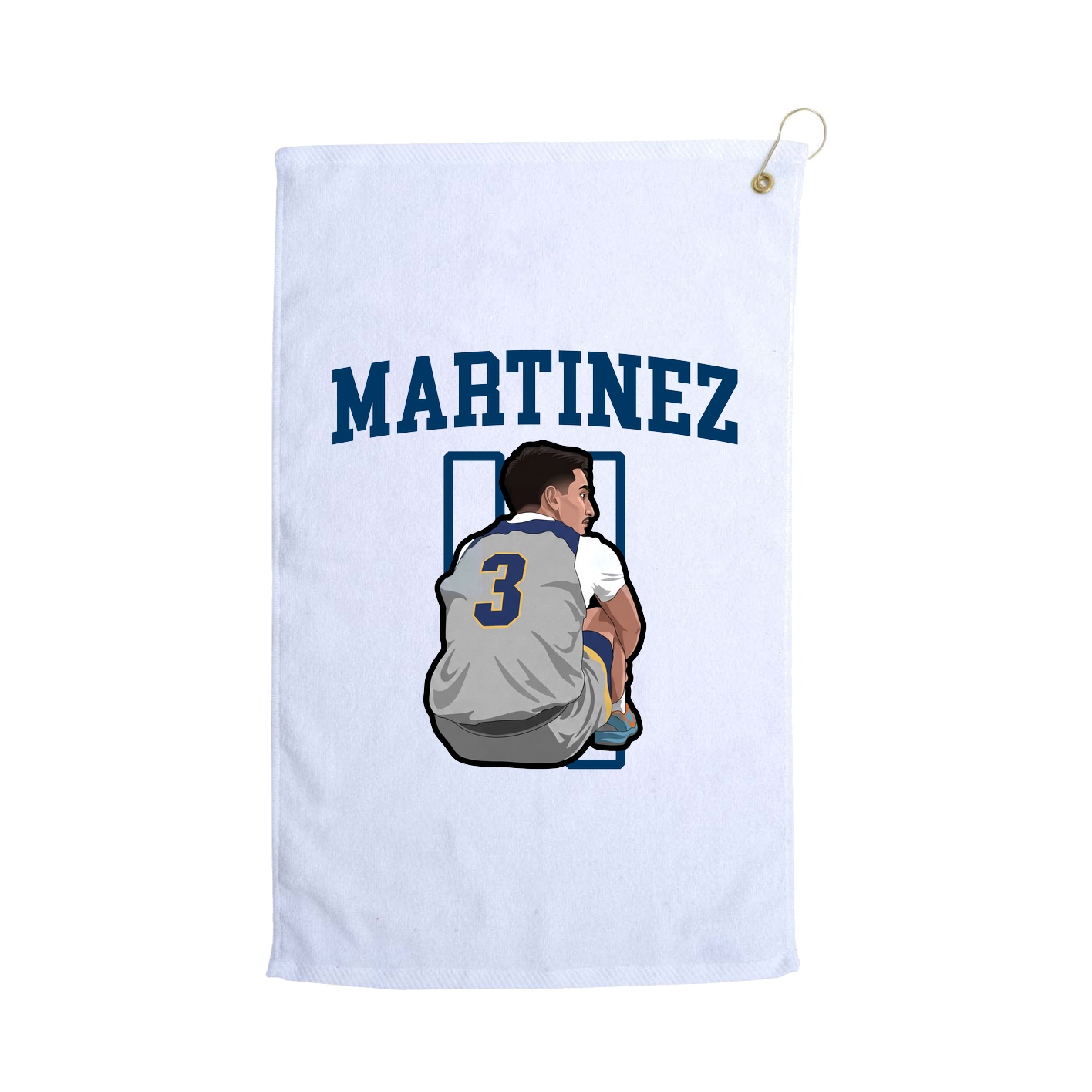 Golf Towel — Shirsey in White