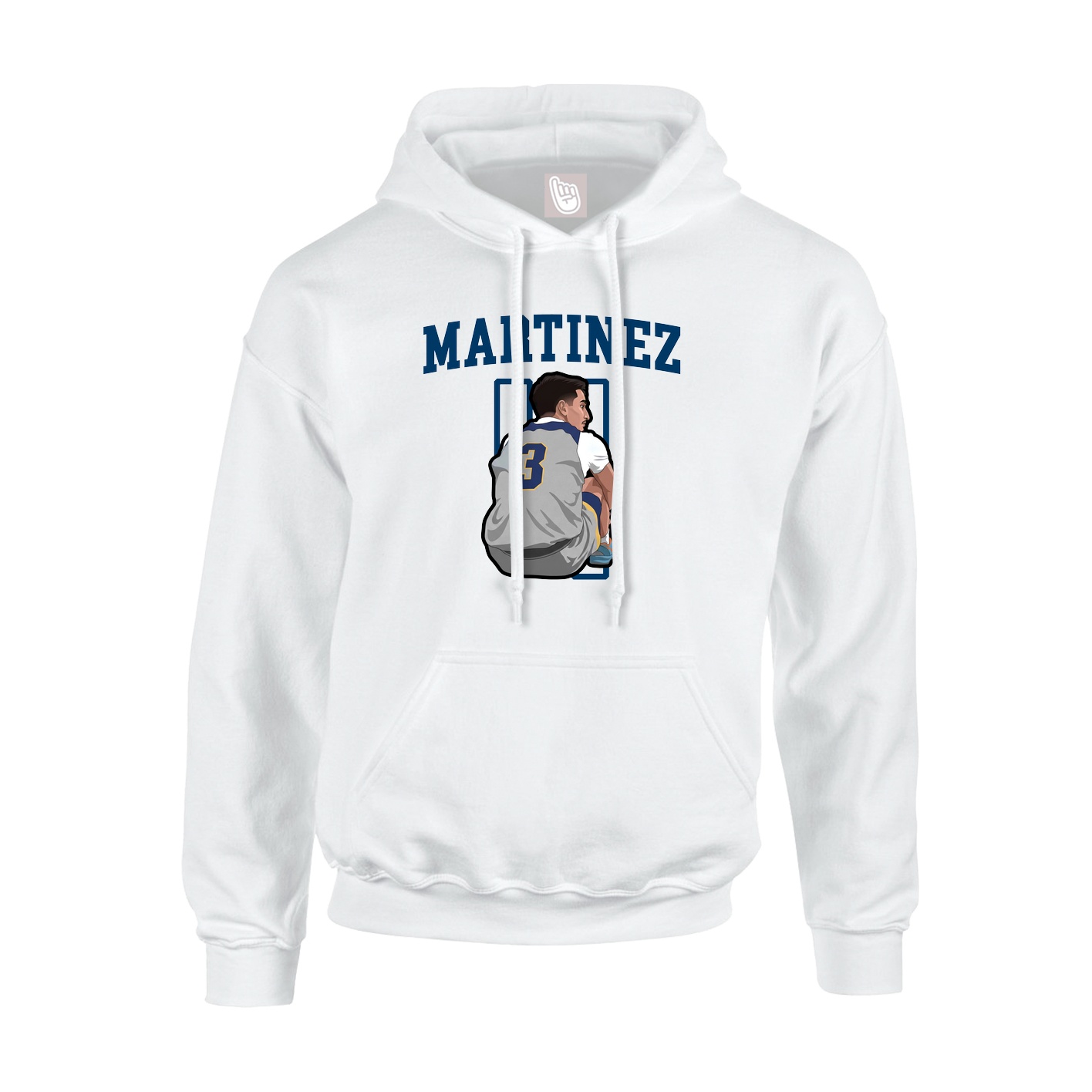 Youth Hoodie — Shirsey in White