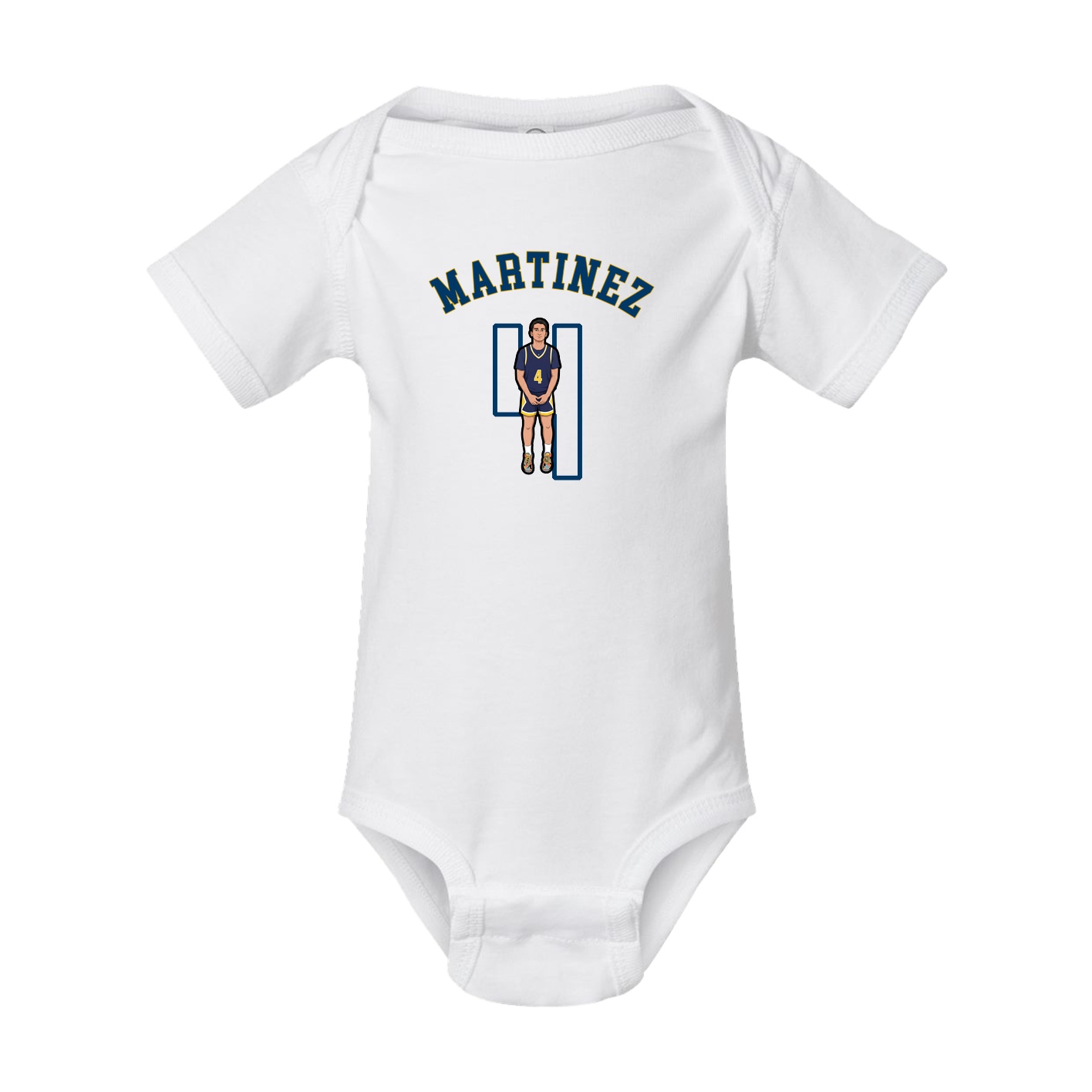 Baby Onesie — Shirsey Arch in White