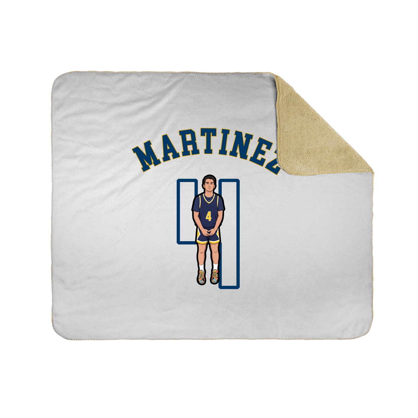 Throw Blanket — Shirsey Arch in White
