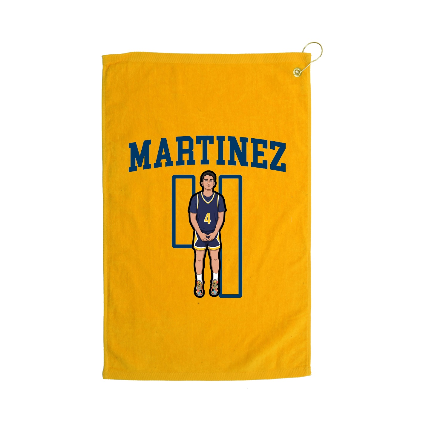 Golf Towel — Shirsey in Gold