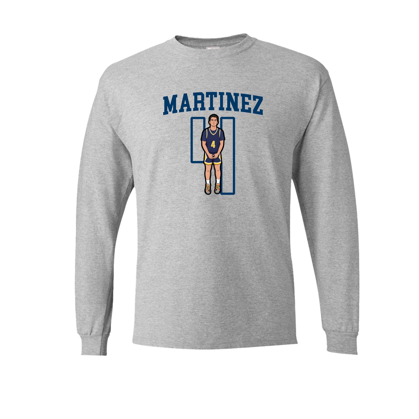 Long Sleeve Tee — Shirsey in Grey