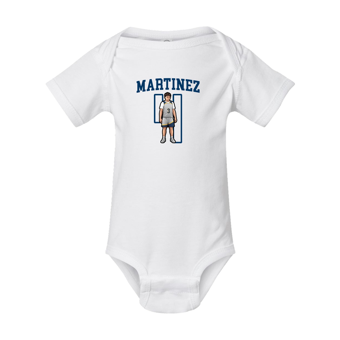 Baby Onesie — Shirsey in White