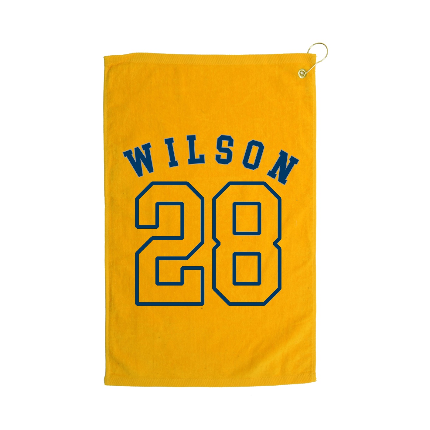 Golf Towel — Shirsey Arch in Gold
