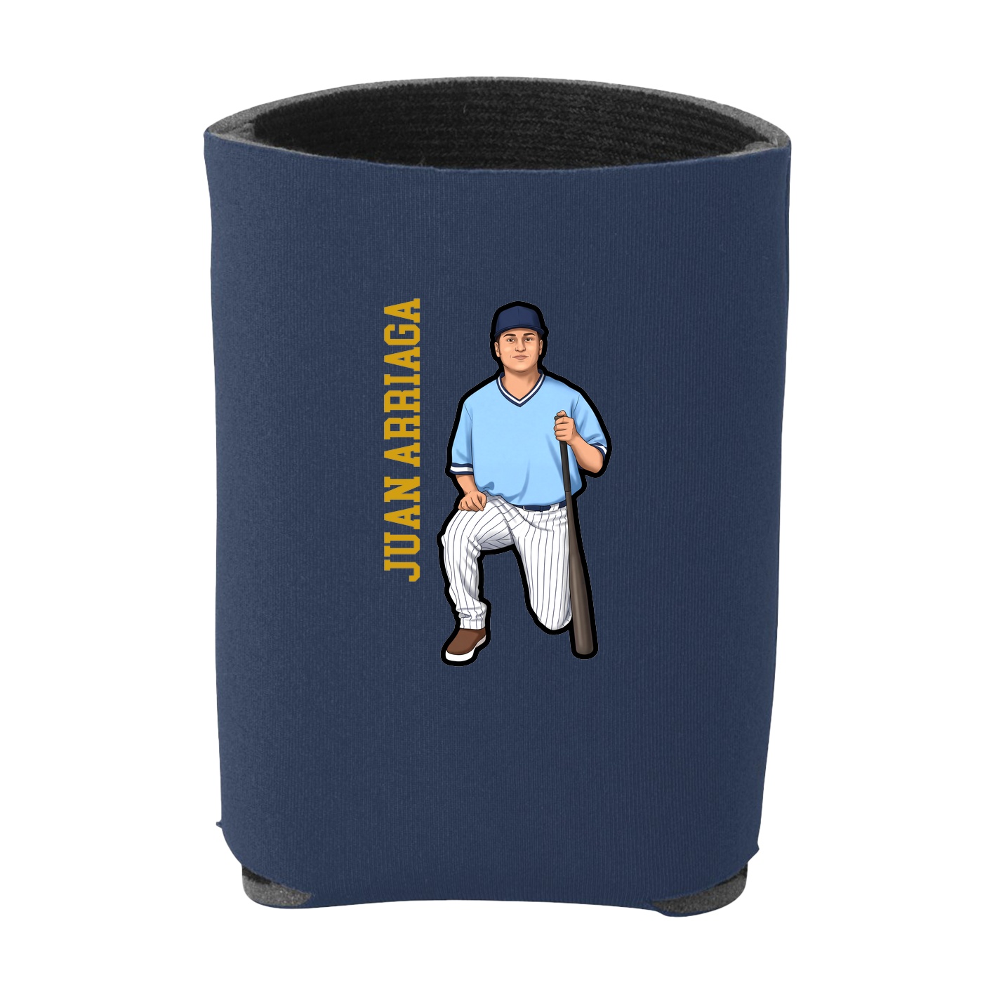 Can Holder — Name Vertical in Navy