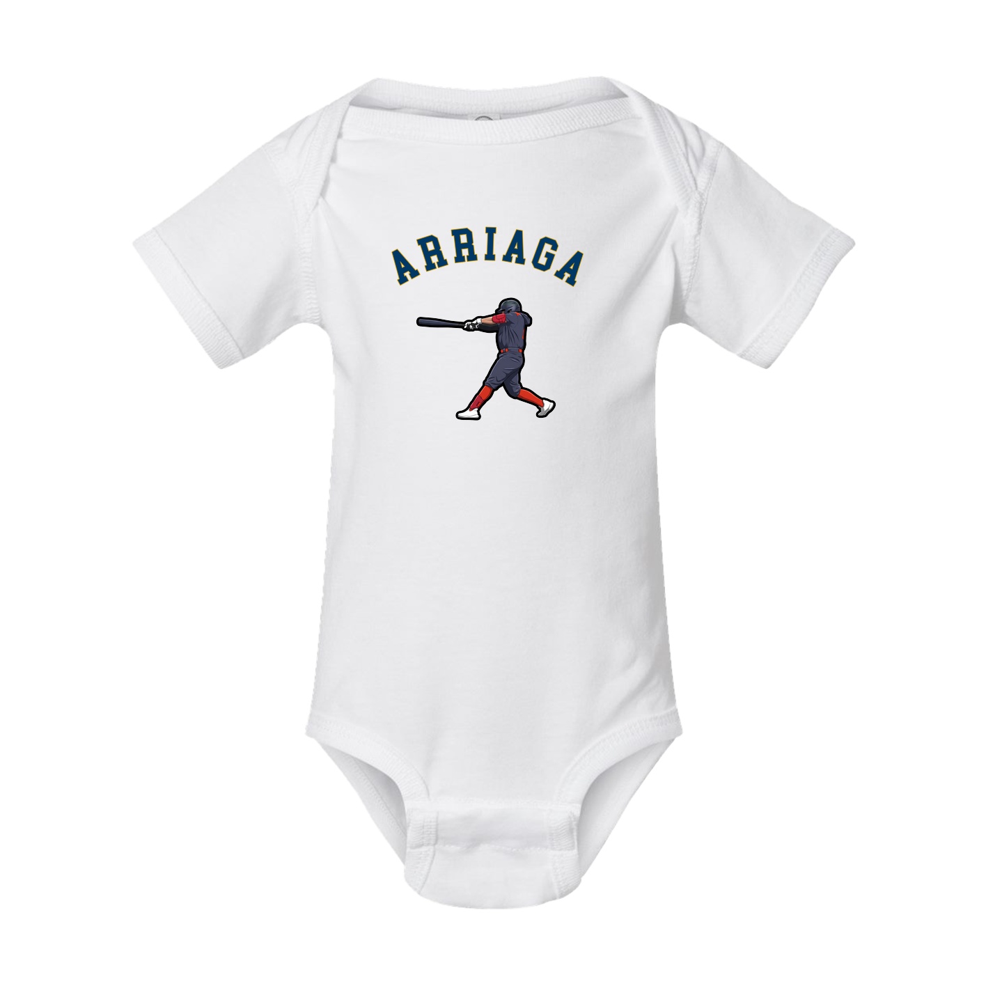 Baby Onesie — Shirsey Arch in White