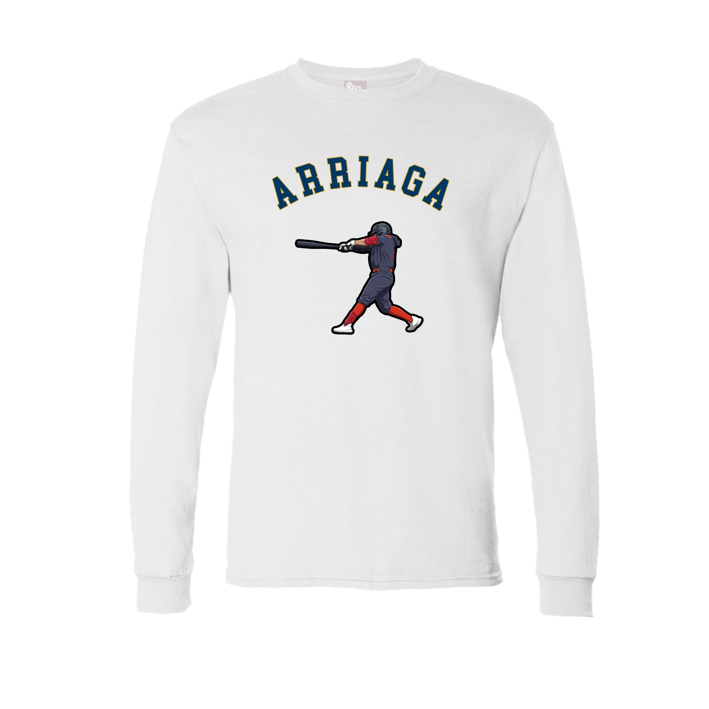 Long Sleeve Tee — Shirsey Arch in White