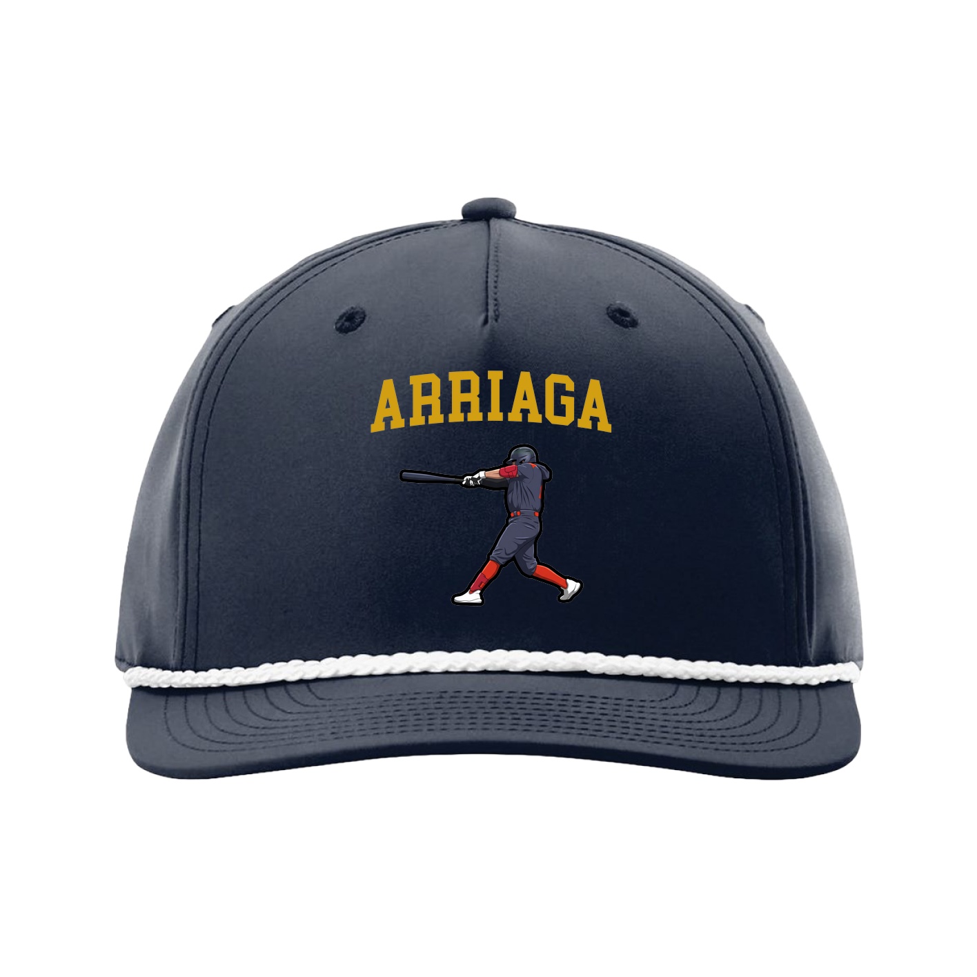 Five-Panel Classic Rope Cap — Shirsey in Navy