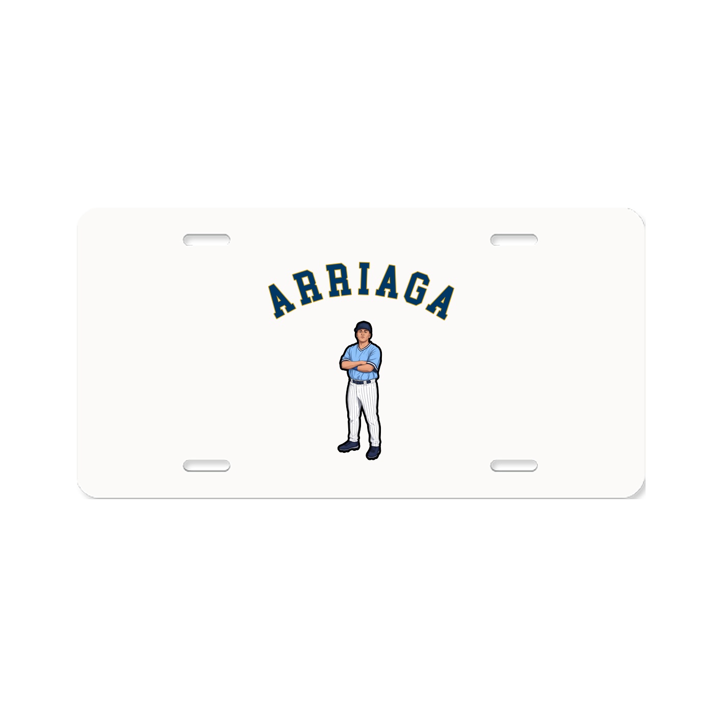 License Plate — Shirsey Arch in Classic