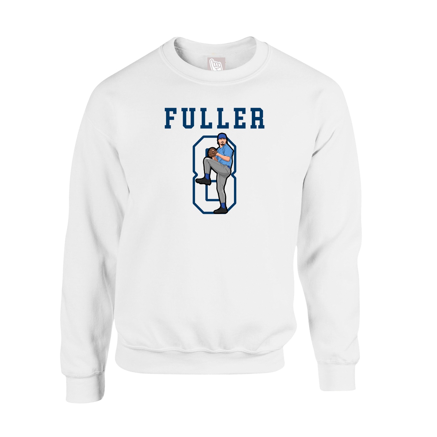 Fleece Crew — Shirsey in White