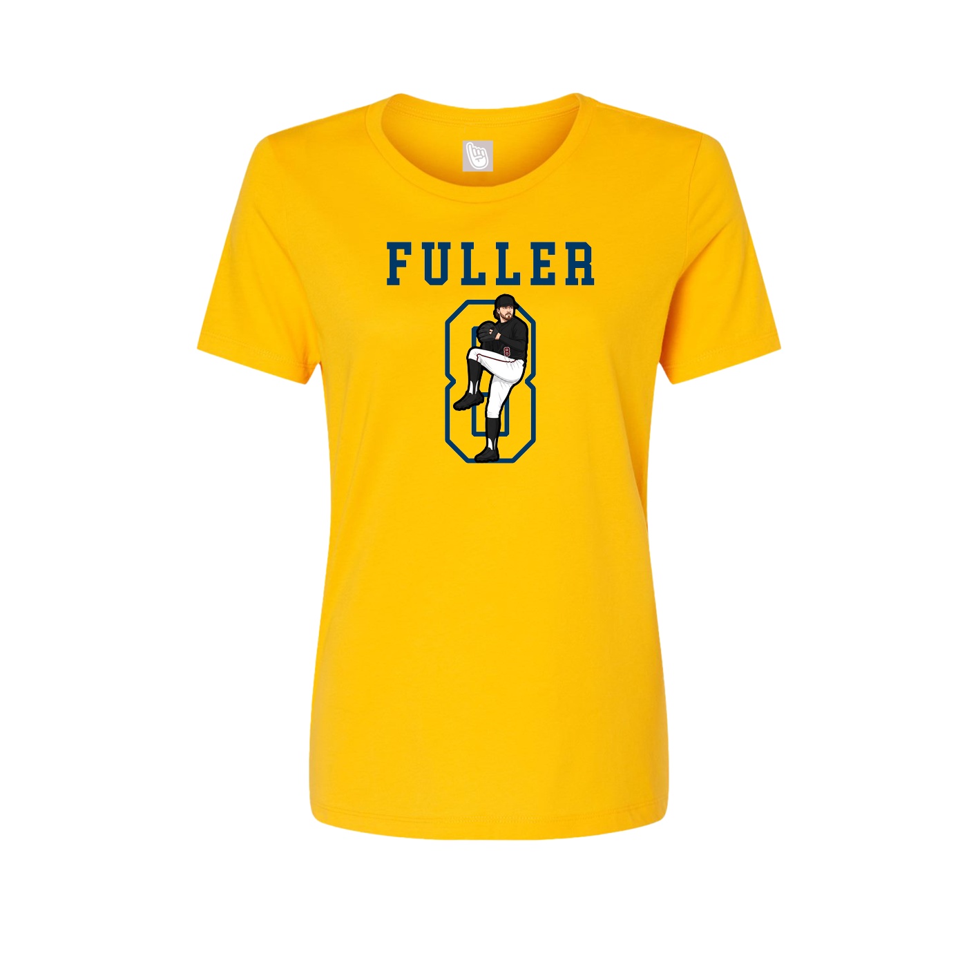 Fitted Women's Tee — Shirsey in Gold