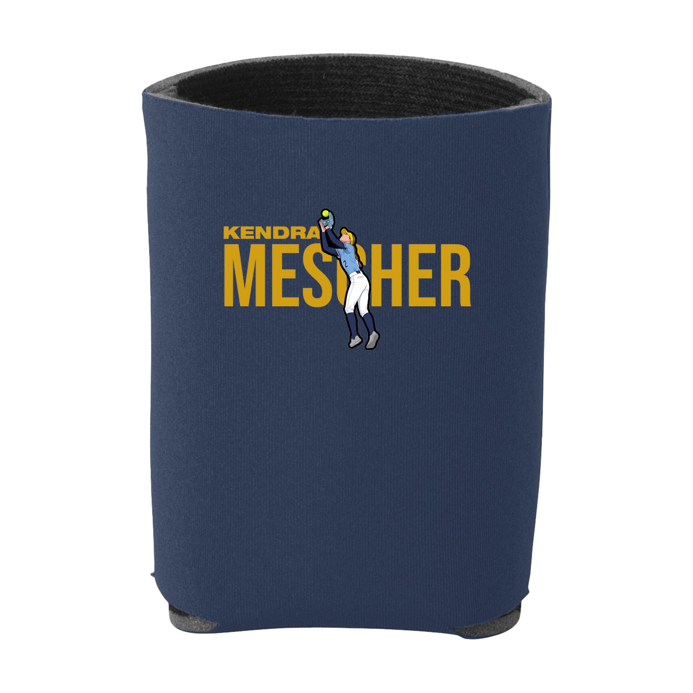 Can Holder — Player Name in Navy