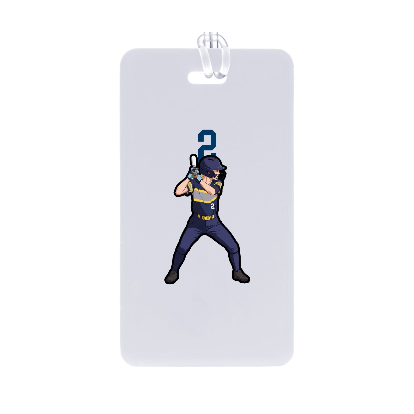 Bag Tag — Number Top in Classic