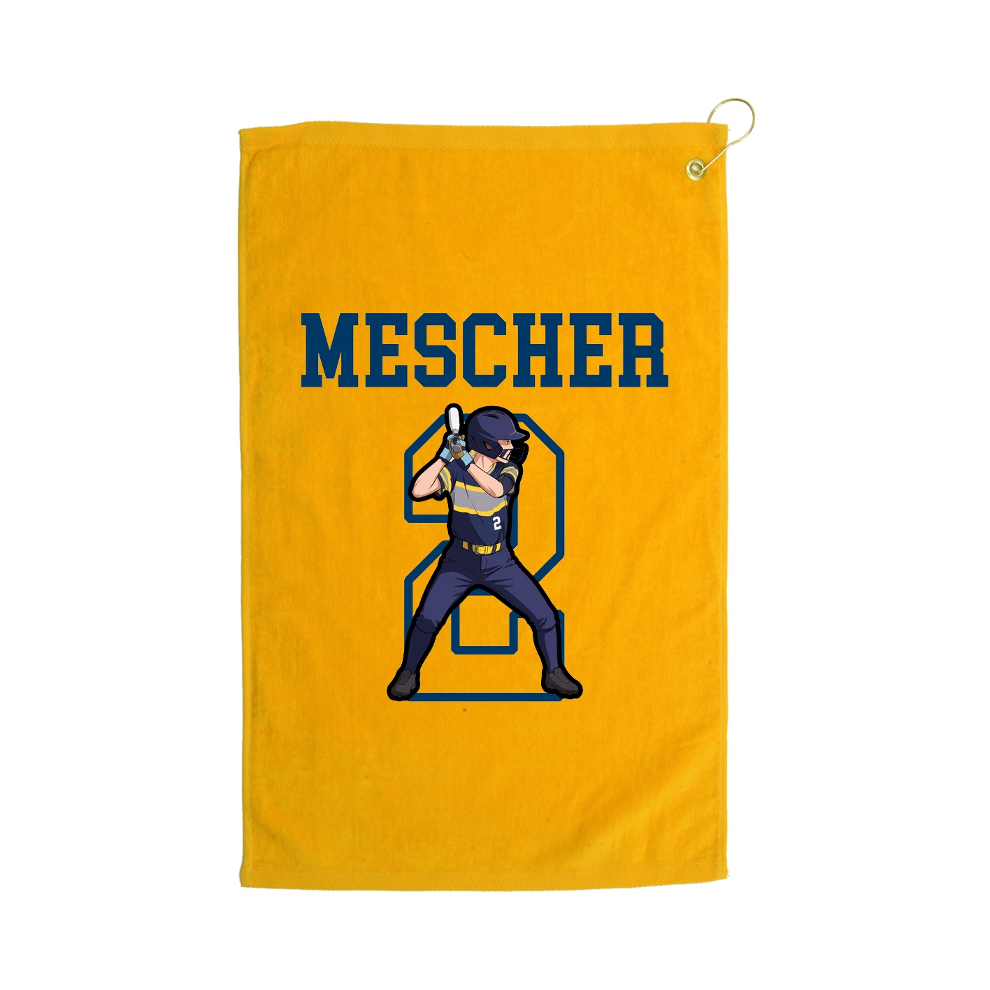 Golf Towel — Shirsey in Gold