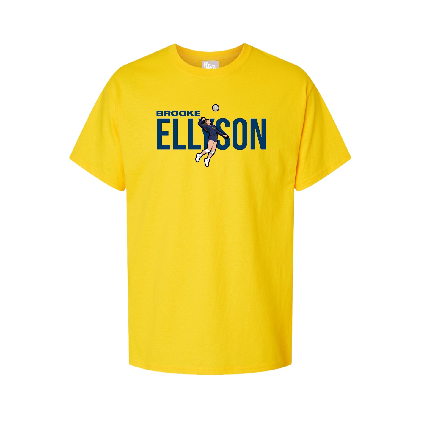 Youth Tee — Player Name in Gold