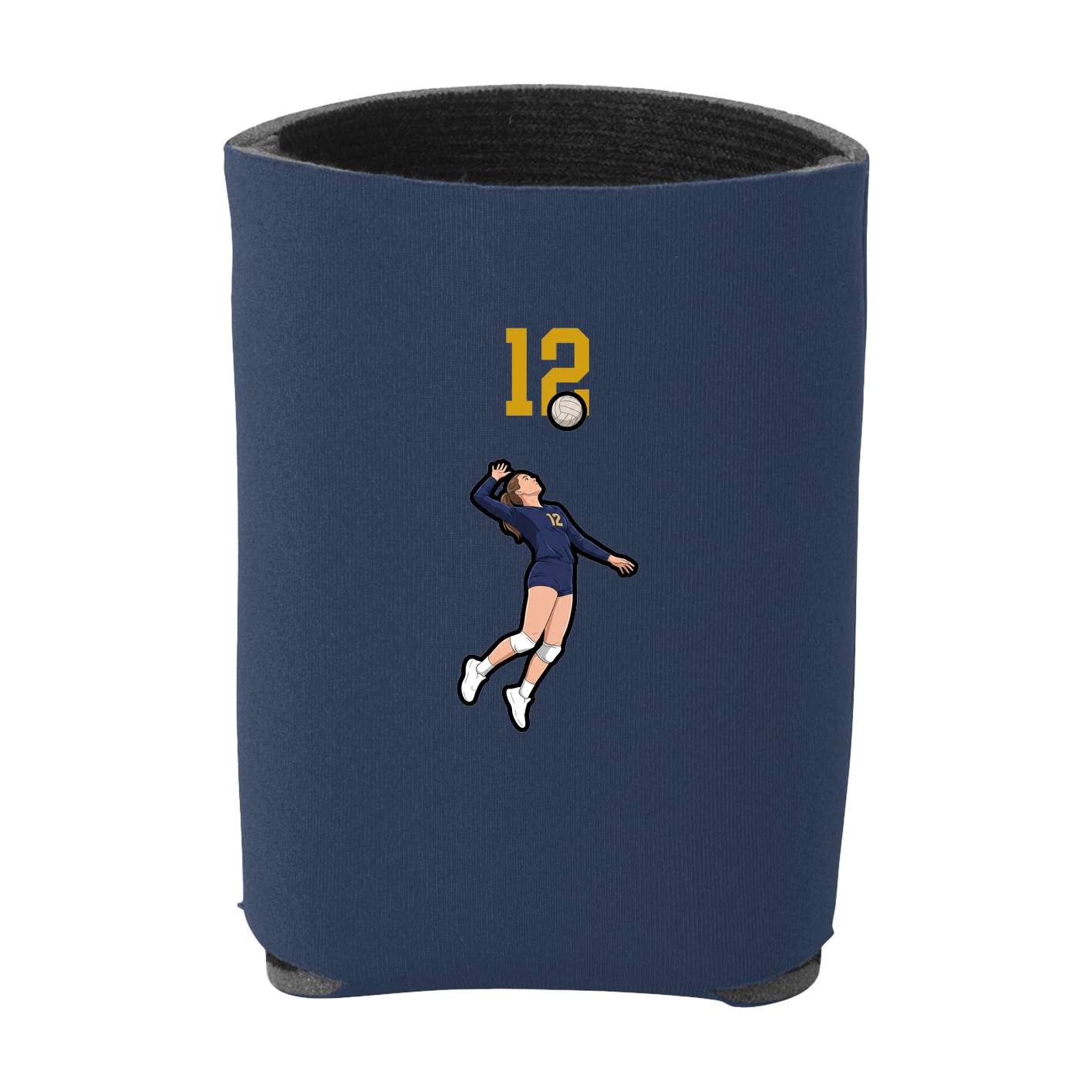 Can Holder — Number Top in Navy