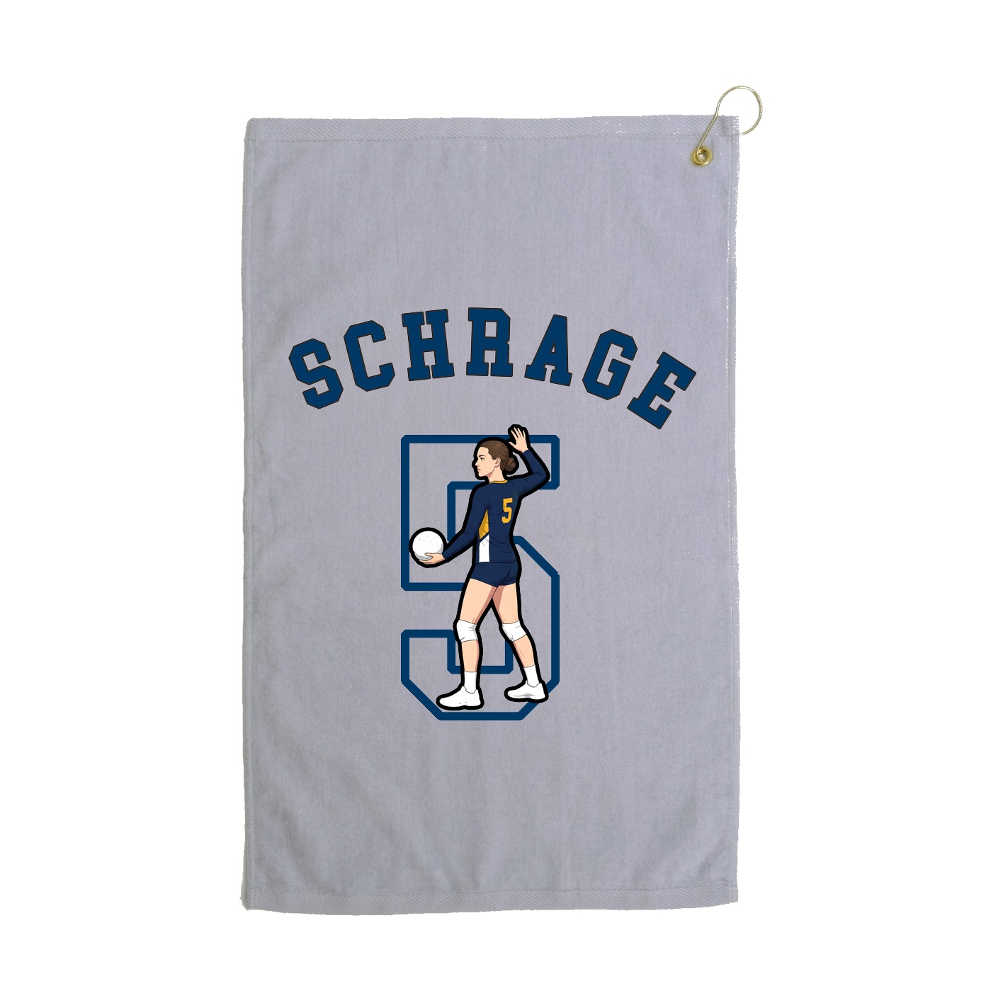 Golf Towel — Shirsey Arch in Grey