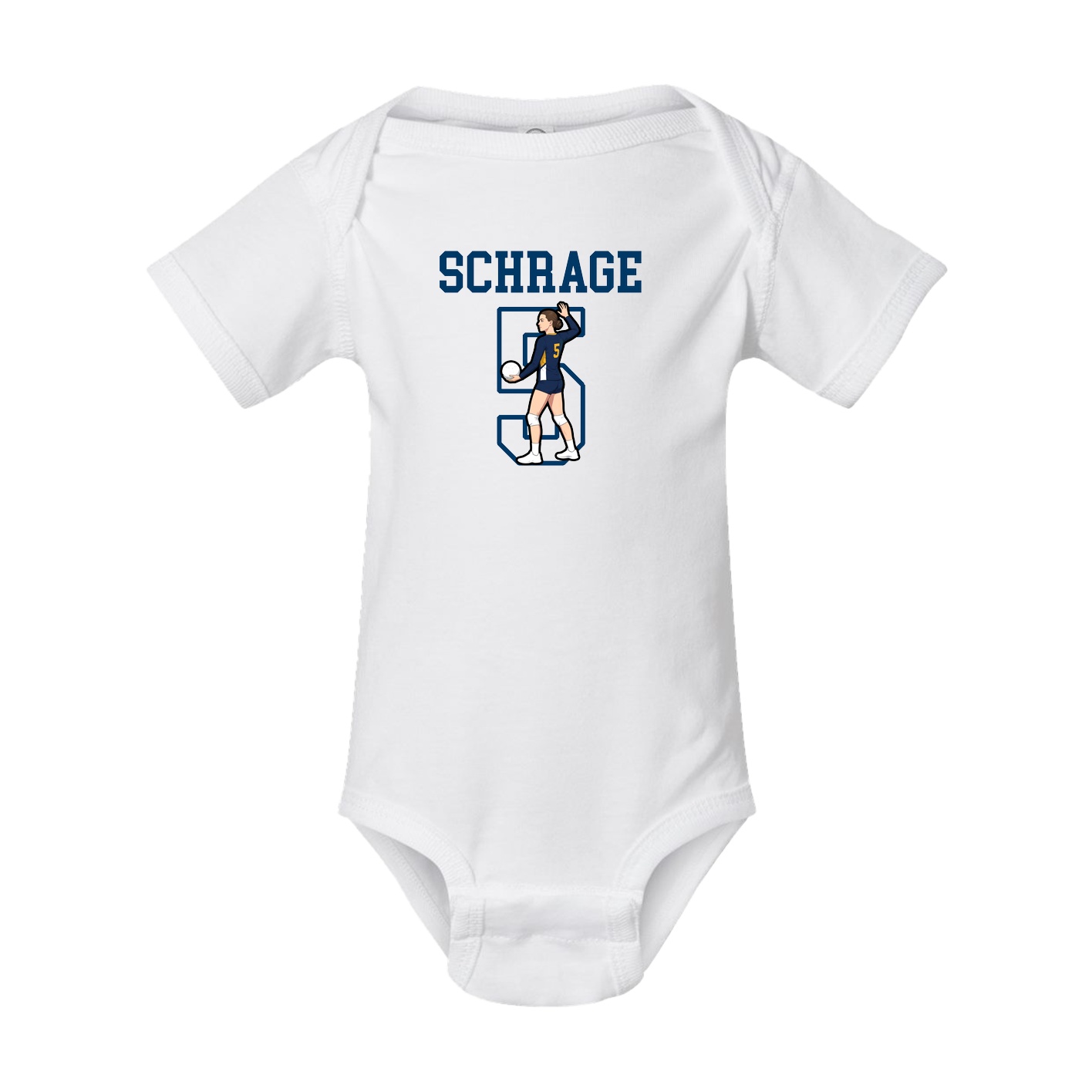 Baby Onesie — Shirsey in White