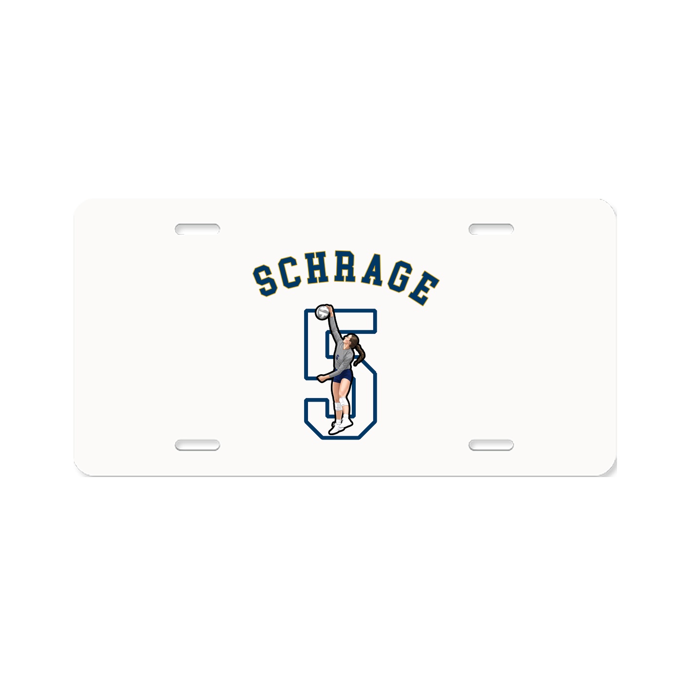 License Plate — Shirsey Arch in Classic