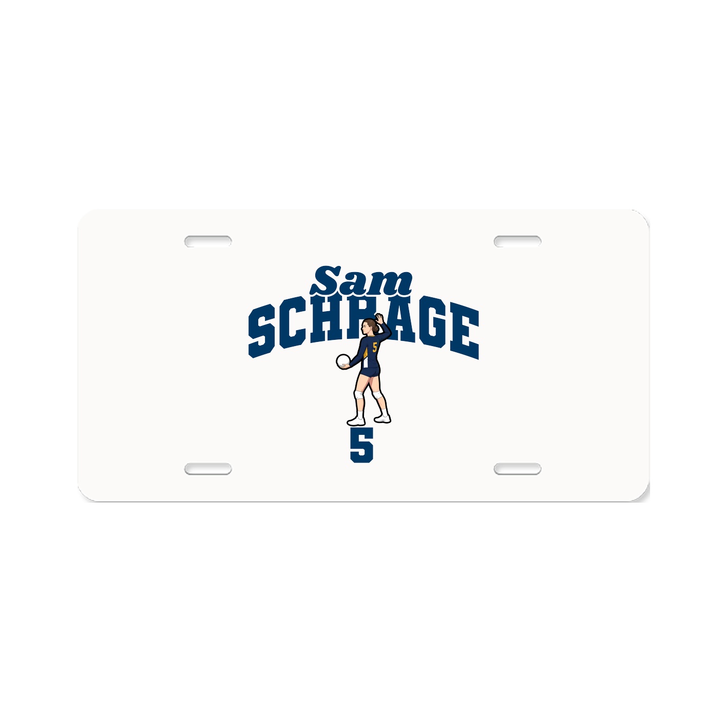 License Plate — Signature Arch in Classic