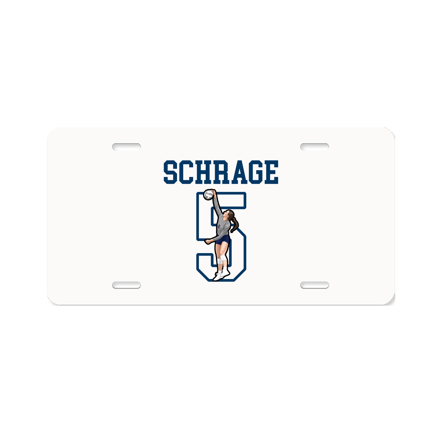 License Plate — Shirsey in Classic