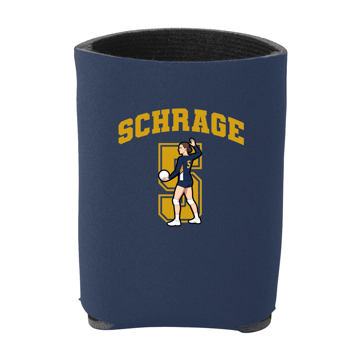 Can Holder — Number in Navy