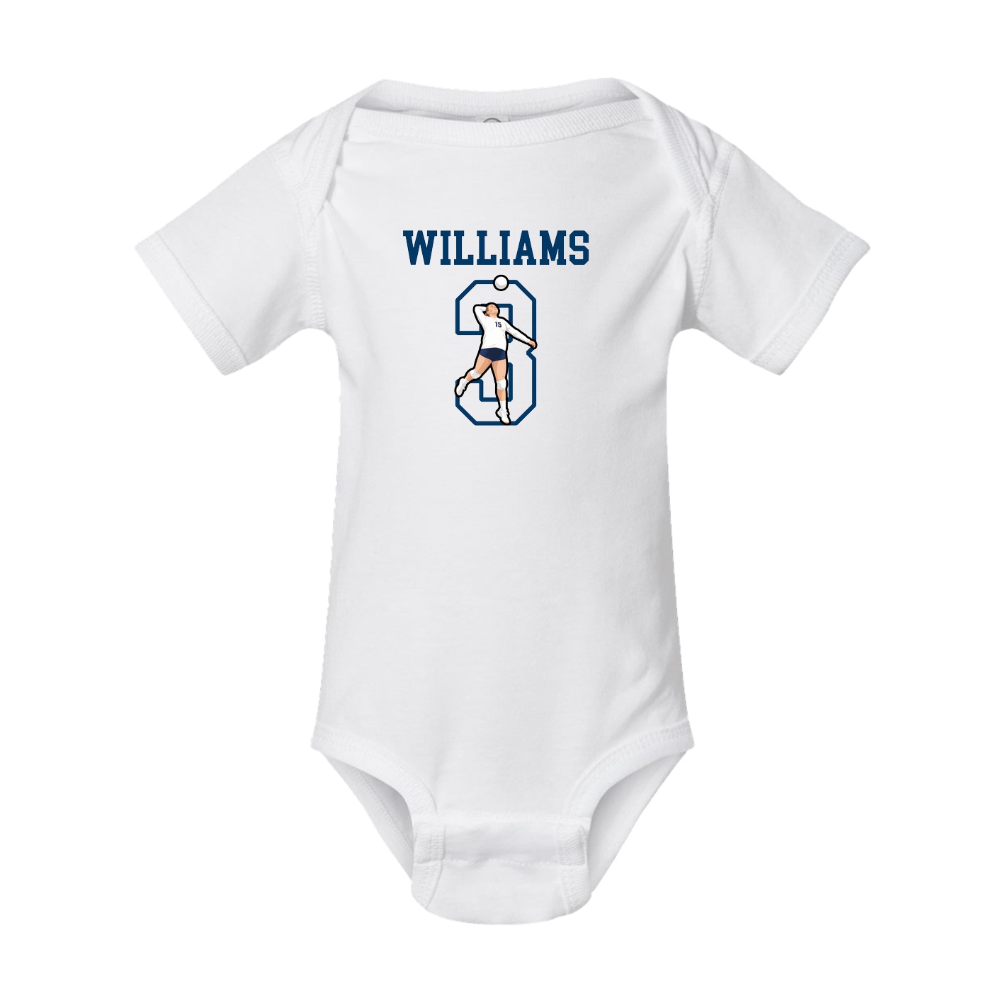 Baby Onesie — Shirsey in White
