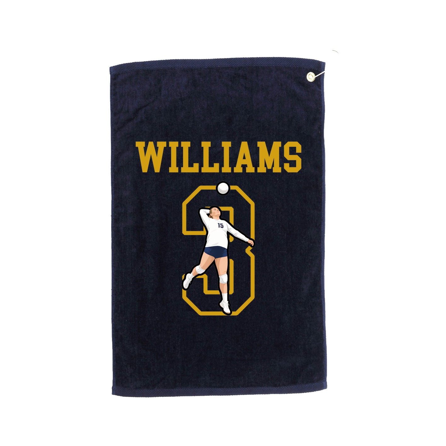 Golf Towel — Shirsey in Navy