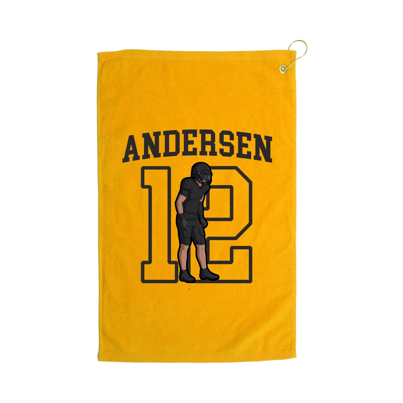 Golf Towel — Shirsey in Gold